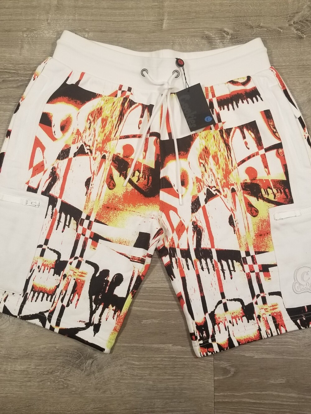 Cookies Undisputed Fleece Sweat Shorts Colorblocked Mens XL NWT Streetwear